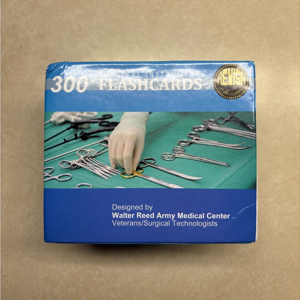 Surgical Instrumentation Flash Cards